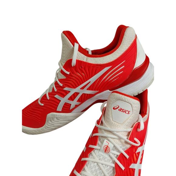 Mens Asics Court FF Novak Tennis Shoes Sz 13 Eur 48 1041A089 Handball Pickleball - Picture 7 of 11